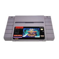 Lagoon Super Nintendo Very Good Loose - SNES Cartridge Top Branding Detail