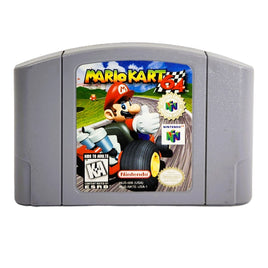Mario Kart 64 Players Choice Nintendo 64 Very Good Loose - Cartridge Front View