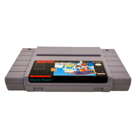 Mario Paint Super Nintendo Good Loose - Label Of Official Game Cartridge