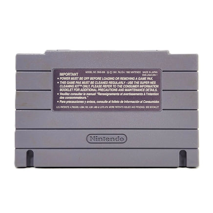 Mickey's Ultimate Challenge Super Nintendo Good Loose - Back Shell Of SNES Cartridge Shown