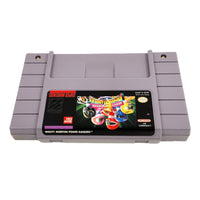 Mighty Morphin Power Rangers Super Nintendo Good Loose - SNES Cartridge Top Label