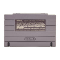 Mighty Morphin Power Rangers The Movie Super Nintendo Very Good Loose - Reverse Side Of Official Cartridge