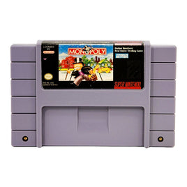 Monopoly Super Nintendo Good Loose - Game Cartridge Front