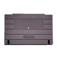 Ms. Pacman Super Nintendo Good CIB - Rear view of game cart