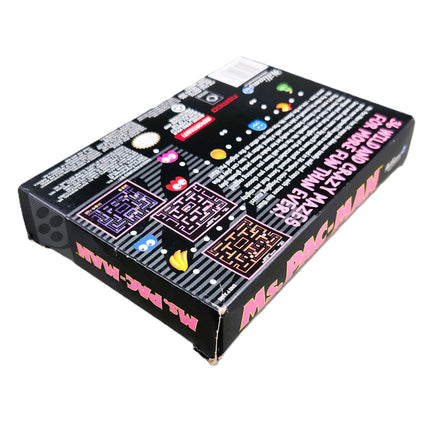 Ms. Pacman Super Nintendo Good CIB - Top Corner Of Game Box