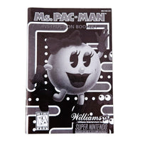 Ms. Pacman Super Nintendo Good CIB - Instruction Manual