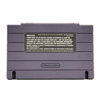 NBA Hang Time Super Nintendo Very Good CIB - Rear view of game cartridge
