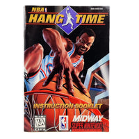 NBA Hang Time Super Nintendo Very Good CIB - Instruction manual front view