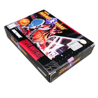 NBA Hang Time Super Nintendo Very Good CIB - Bottom Corner Of Authentic Game Box