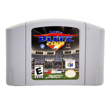 NFL Blitz 2001 Nintendo 64 Good Loose - Cartridge Front Label