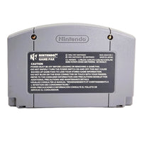 NFL Blitz 2001 Nintendo 64 Good Loose - Back Label Of Cartridge
