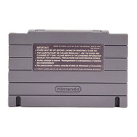 NHL Stanley Cup Super Nintendo Good Loose - SNES Cartridge Back View