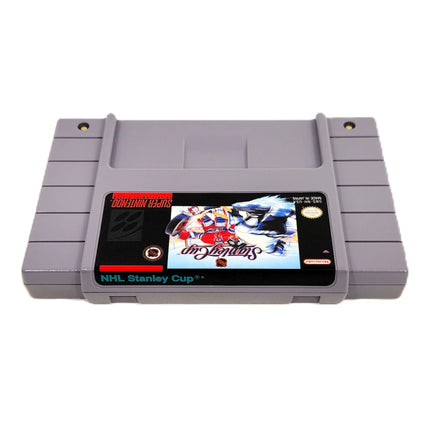 NHL Stanley Cup Super Nintendo Good Loose - Authentic SNES Cartridge Label Shown