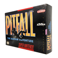 Jurassic Park Super Nintendo Very Good SNES Game CIB - Right angled view of authentic retail game box