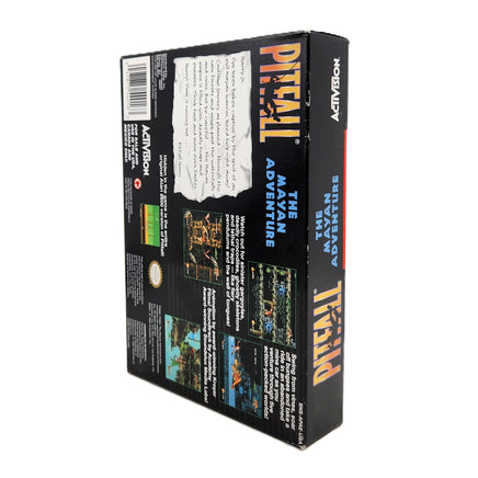Jurassic Park Super Nintendo Very Good SNES Game CIB - Top spine view of official retail game box