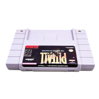 Pitfall The Mayan Adventure Super Nintendo Very Good CIB - Top Spine  Label Of Authentic Game Cartridge