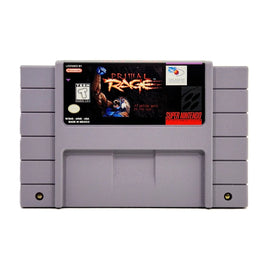 Primal Rage Super Nintendo Very Good Loose - SNES Cartridge Front Label