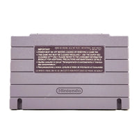 Primal Rage Super Nintendo Very Good Loose - Back Label Of SNES Cartridge