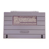 Secret Of Mana Super Nintendo Very Good Loose - Back Of Authentic SNES Cartridge