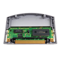 Star Wars Rogue Squadron Players Choice Nintendo 64 Very Good - Open cart showing genuine circuit board with Nintendo branding on the board and chips