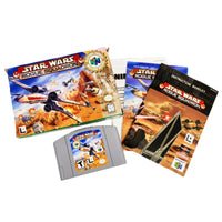 Star Wars Rogue Squadron Players Choice Nintendo 64 Very Good - Box Cartridge and Manual Shown