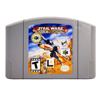 Star Wars Rogue Squadron Players Choice Nintendo 64 Very Good - Front of Cartridge Showing Label Artwork