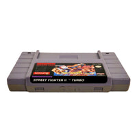 Street Fighter II Turbo Super Nintendo Good Loose - Cartridge Spine Label