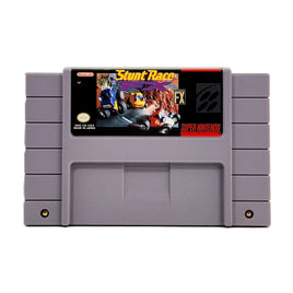 Stunt Race FX Super Nintendo Very Good Loose - SNES Cartridge Label Shown