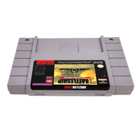 Super Battleship Super Nintendo Very Good Loose - SNES Cartridge Top Branding Detail