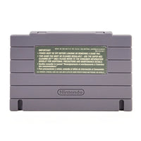 Super Black Bass Super Nintendo Very Good Loose - Back Of Official Super NES Game Cartridge
