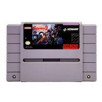 Super Castlevania IV Super Nintendo Very Good Loose - Front Label Of Authentic Cartridge