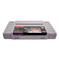Super Castlevania IV Super Nintendo Very Good Loose - Cartridge Top Label
