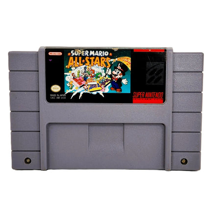 Super Mario Allstars Super Nintendo Good Loose - Cartridge Front Label