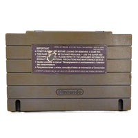 Super Mario Allstars Super Nintendo Good Loose - Back Label Of Cartridge