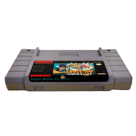 Super Mario Allstars Super Nintendo Good Loose - Top Edge Cartridge Label