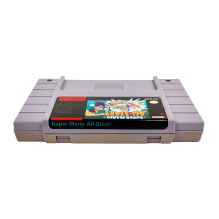 Super Mario All Stars Super Nintendo Good Loose - Top Edge Cartridge Label