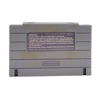 Super Mario Kart Super Nintendo Good Loose - Cartridge Rear View