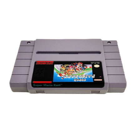Super Mario Kart Super Nintendo Good Loose - Cartridge Top Label View