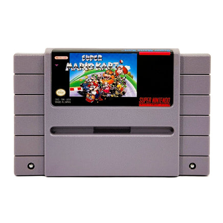 Super Mario Kart Super Nintendo Good Loose - Cartridge Label Shown