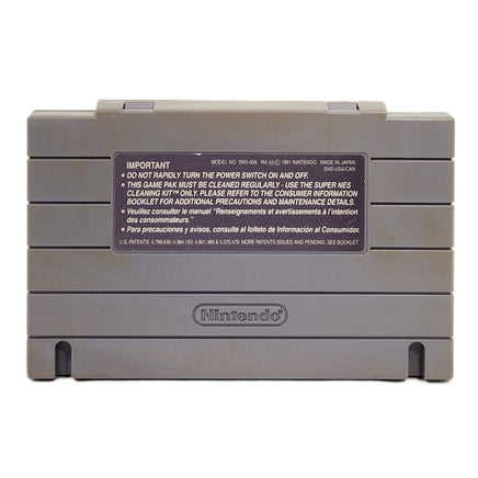 Super Mario Kart Super Nintendo Good Loose - Cartridge Reverse Side