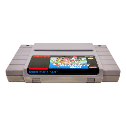 Super Mario Kart Super Nintendo Good Loose - Top Edge Cartridge Label