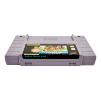 Super Mario Kart Players Choice Super Nintendo Good Loose - Cartridge Spine Label
