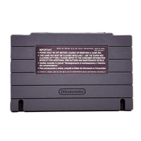 Super Mario Kart Players Choice Super Nintendo Very Good CIB - Rear view of game cart
