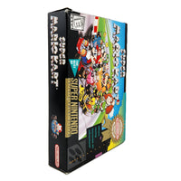 Super Mario Kart Players Choice Super Nintendo Very Good CIB - Spine view of authentic retail game box