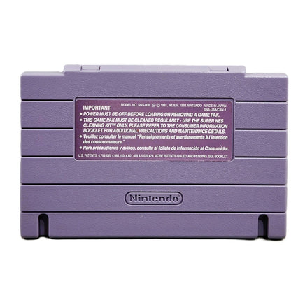 Super Mario Kart Players Choice Super Nintendo Very Good - Rear Cartridge Label Shown