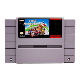 Super Mario Kart Super Nintendo Very Good Loose - Cartridge Front Label
