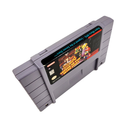 Super Mario RPG Super Nintendo Good Loose - Top label and front artwork view of authentic SNES Game Cartridge