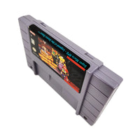 Super Mario RPG Super Nintendo Good Loose - Top label and front artwork view of official Super NES Game Cart