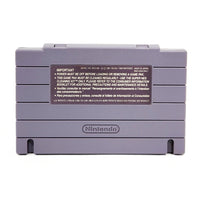 Super Mario RPG Super Nintendo Good Loose - Back Of Official Game Cartridge