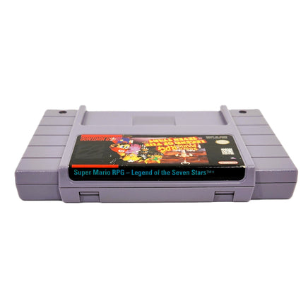 Super Mario RPG Super Nintendo Good Loose - Authentic Cartridge Label Shown